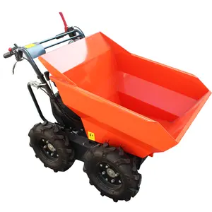 CE Approved 300kg Load Mini Dumper Electric Barrow Wheel Barrow Electric Motorized Power Mini Dumper Made In China