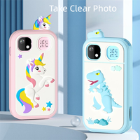 Téléphone intelligent pour enfants avec double caméra, boîte mystère, jouets éducatifs pour tout-petits, jeux multiples, musique, photos colorées, Noël, anniversaire