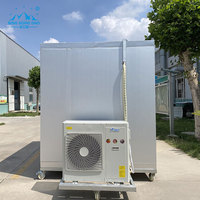 Entrepôt frigorifique modulaire pour la distribution urbaine avec unité monobloc et film anticorrosion