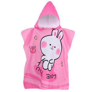 <span class=keywords><strong>Serviette</strong></span> <span class=keywords><strong>de</strong></span> <span class=keywords><strong>bain</strong></span> pour enfants, cape à capuche, peignoir, <span class=keywords><strong>serviette</strong></span> <span class=keywords><strong>de</strong></span> plage, absorbante, séchage rapide, poncho <span class=keywords><strong>de</strong></span> plage pour enfants - Product Image 5
