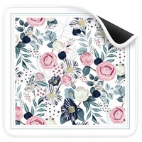 Tapis de mahjong moderne à motifs floraux, en caoutchouc, silencieux, antidérapant, réduisant le bruit pour le jeu du mahjong