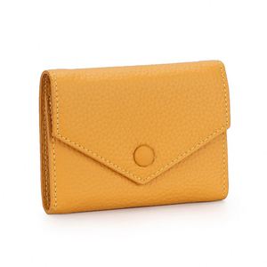 Cartera Mini de Cuero Genuino OEM Estilo Western Rosa, Monedero, Bolsa para Tarjetas, Nueva Colección 2026, Bolsos para Mujer, Venta al por Mayor - Product Image 1