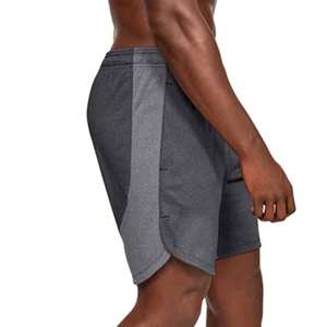 กางเกงขาสั้นเล่นกีฬาแบบทูโทนสำหรับผู้ชายผ้าตาข่ายโพลีเอสเตอร์ระบายอากาศได้ดี160แผงด้านข้างของ GSM ออกแบบได้ตามต้องการ - Product Image 4