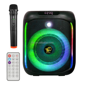 <span class=keywords><strong>IFEI</strong></span>-606 Petit haut-parleur TWS de haute qualité Boombox d'éclairage LED RVB de 6.5 pouces à prix compétitif - Product Image 4