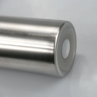 Gobelets isothermes fins en acier inoxydable de 15, 20, 30, 35 oz à double paroi, tasses à eau droites, gobelets à vin avec couvercles et pailles pour le bureau