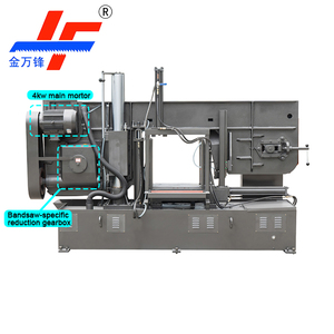 Machine <span class=keywords><strong>de</strong></span> découpe <span class=keywords><strong>de</strong></span> métal semi-automatique GZ4250 avec lames industrielles Fabrication <span class=keywords><strong>de</strong></span> métal sur mesure - Product Image 3
