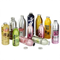 Canette de bière en aluminium 500ml 330ml Bouteille de bière Ring-Pull Can Bouteilles de boissons pour boissons alcoolisées Liqueur
