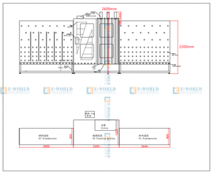 Laveuse verticale haute vitesse pour machines de fabrication de fenêtres et de portes - Product Image 3
