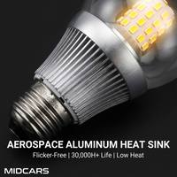 Ampoule LED UV DC 12V 24V 48V 60V 85V, lumière de maïs à 360 degrés pour piège à insectes solaire, lampe de ferme hors réseau à télécommande