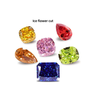 Piedras de Circonia Cúbica de Alta Calidad en Varios Colores, Corte Flor de Hielo Brillante, Precio de Mayoreo Directo de Fábrica - Product Image 1