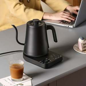 Bouilloire électrique à col de cygne 1200W, 1L, à bec fin, avec contrôle de la température, pour café et thé - Product Image 5