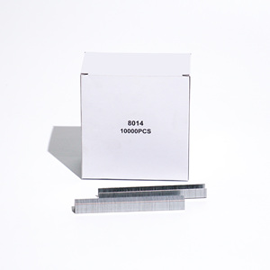80 Series Heavy Duty Galvanized Steel <strong>Staples</strong> for Pneumatic <strong>Staple</strong> Gun Upholstery Furniture Woodworking Carpentry Use - Product Image 6
