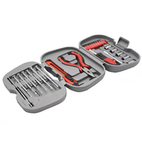 ELEHAND Juego de Herramientas Plegables Mini de 26 Piezas, Herramientas Manuales para el Hogar, Destornilladores, Alicates, Cuchillo, Juego de Herramientas Básicas con Llaves de Tubo