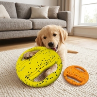 Jouet d'entraînement pour chien souple et résistant aux morsures pour Border Collie - Soucoupe volante et accessoire pour animaux de compagnie