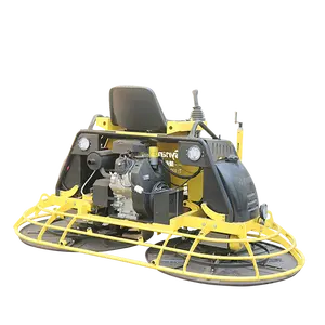 Petrol Concrete Trowel DYNAMIC Shanghai Jiezhou QUM-96HA 46" Gasoline Floor Finishing Concrete Ride On Power Trowel