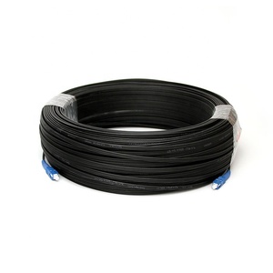 FTTH Fiber <span class=keywords><strong>optique</strong></span> SC Simplex SM G657A Fiber <span class=keywords><strong>optique</strong></span> cordon de raccordement extérieur 3m à 500m câble FTTH Drop - Product Image 5