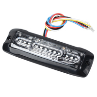 Feux stroboscopiques LED bleus clignotants homologués ECE R65, pour camion, grille de calandre, étanches IP67, 12-28V DC, neufs, garantie 2 ans