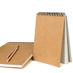 Cuaderno de Dibujo Espiral con Tapa de Papel Kraft BECOL, Bloc de Dibujo de Papel Grueso para Dibujar, Materiales de Arte - Product Image 4