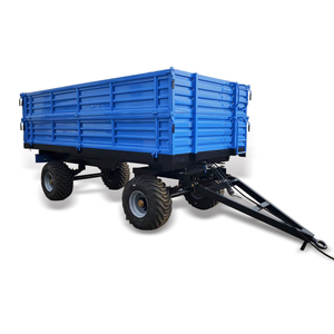 <span class=keywords><strong>Remorque</strong></span> <span class=keywords><strong>de</strong></span> type benne agricole à 4 roues, grande capacité, à clôture haute, sortie d'usine - Product Image 4