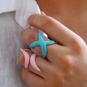 Écharpe en soie à la mode accessoires de bijoux plaqué <span class=keywords><strong>or</strong></span> bleu rose huile Écharpe Clips Anneau <span class=keywords><strong>prix</strong></span> d'usine en gros - Product Image 1