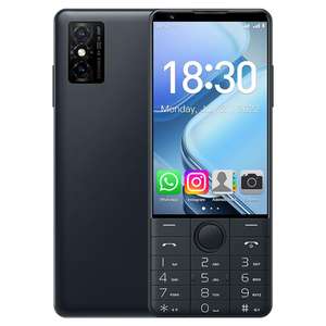 Potente Teléfono Inteligente DOOV R70 4G con Teclado, Android 13, MTK6765 Octa Core, 6 GB de RAM, 128 GB de ROM, Pantalla Táctil IPS de <span class=keywords><strong>4</strong></span> Pulgadas, Doble SIM, Mini Teléfono - Product Image 1