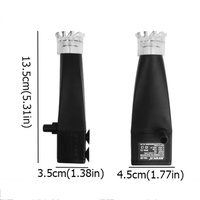 Mini-filtre à huile électrique automatique 3W avec ventouse pour aquarium et bassin à poissons