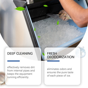 Compresse detergenti Jakehoe <span class=keywords><strong>per</strong></span> macchine da ghiaccio - Pulizia delicata, disincrostamento e deodorizzazione <span class=keywords><strong>per</strong></span> macchine da ghiaccio domestiche - Product Image 3