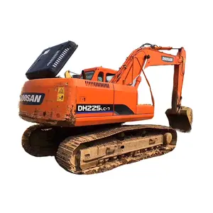 Bouw Nieuwe Snelle Goedkope Prijs Digger Doosan Dx225 Graafmachine Heavy Duty Gebruikte Doosan Graafmachine