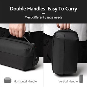 Borsa Organizer Premium per Accessori Tecnologici, Kit da Viaggio a Doppio Strato per Cavi, Caricatori e Gadget - Product Image 6
