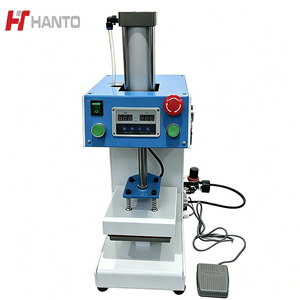 <span class=keywords><strong>Presse</strong></span> à <span class=keywords><strong>chaud</strong></span> pneumatique mini station unique pour l'impression personnalisée de strass et d'étiquettes de vêtements DIY - Product Image 1