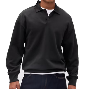 Sudaderas Unisex con Logotipo Personalizado, Cuello Alto, Precio Bajo, Sudadera de Algodón Puro para Hombre - Product Image 1