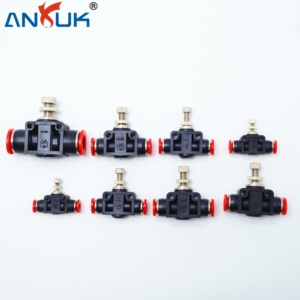 Anruk Metric Ống nắp màu đỏ nhựa phù hợp 12mm không khí ống để G1 2 Chủ Đề khí nén kết nối bộ chuyển đổi - Product Image 6