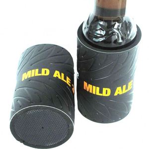 Bolsa Enfriadora de Neopreno y Cuero PU Personalizable RYO, Impermeable y Aislada para Latas de Cerveza, 330-375ml, Uso en Exteriores - Product Image 1
