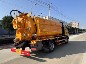 SINOTRUK M3 4x2 Camión cisterna de miel 3900/4200 mm de distancia entre ejes Weichai 220HP Tanques de agua laterales 12-15 CBM Opción de accionamiento con bomba de vacío dual Exportación - Product Image 6