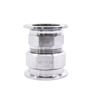 Cấp Thực Phẩm 304/316 Thép Không Gỉ <span class=keywords><strong>Npt</strong></span> Kẹp Threaded Phụ Kiện Lục Giác Bên Trong Và Bên Ngoài Dòng Vệ Sinh Kẹp Phụ Kiện Đường Ống - Product Image 5