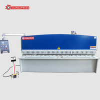 Cisaille hydraulique à guillotine robuste Durmapress QC11 8X2500 avec contrôleur E21S pour la découpe de tôles métalliques