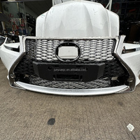 Parrilla Central de Parachoques Delantero y Faros Antiniebla de Alta Calidad para Lexus RC200T RC300 RC350 RCF, Kit de Carrocería de Protección con Luz de Marcha Diurna, Usado