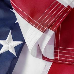 Manufacturer <strong>Custom</strong> Size 3x5 Ft Oxford Polyester Portable Outdoor <strong>United</strong> States Flag with <strong>Custom</strong> Logo and Embroidery - Product Image 3