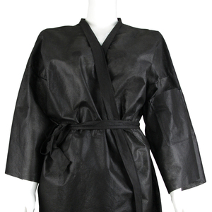 Fornitura di fabbrica monouso PP Non tessuto Kimono bagno PP materiale non tessuto kimono Kimono sanitario camice Kimono usa e getta - Product Image 1