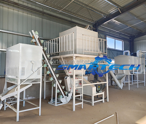 Hot bán thương mại đảm bảo gia cầm gia súc cừu bò gà thỏ thức ăn chăn nuôi dây chuyền sản xuất - Product Image 5