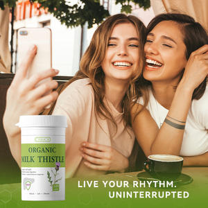 Dismok 120 Tablet Vegetarian Suplemen Herbal Detoksifikasi Hati Pembersih <span class=keywords><strong>Milk</strong></span> <span class=keywords><strong>Thistle</strong></span> untuk Kesehatan Hati Dewasa - Product Image 5