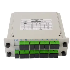 एससी पोर्ट पीएलसी ऑप्टिकल फाइबर स्प्लिटर 2/4/8/16/32 चैनल एससी/एफटीसी/एलएलसी/सेंट कनेक्टर के लिए - Product Image 4