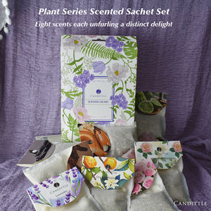 8 confezioni di fragranze personalizzate appese bustina profumata con gancio Set OEM borsa profumata per la casa Set bustina profumata per il <span class=keywords><strong>regalo</strong></span> - Product Image 5