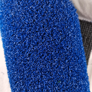 Césped artificial de césped azul sintético de alta densidad para suelos deportivos de canchas de hockey/Golf/Tenis/pádel - Product Image 6