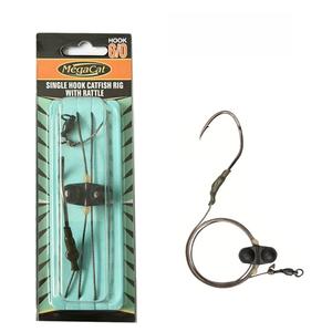 Nouvel ensemble de matériel de pêche au poisson-chat avec cloche, trois tailles, 4 #   6 #   8 #   Hameçons pour la pêche en eau douce en fond de mer - Product Image 5