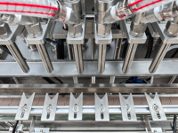 Remplisseuse automatique à 6 pistons GT6T pour miel, confiture, sauce, pâte, détergent, savon, huile, aliments épais – Équipement de ligne de production et d'emballage
