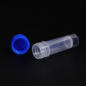 Tubos de criopreservación de plástico de 5 ml con diseño espiral interno y externo, tubos de PP para laboratorio de nitrógeno líquido, suministros de laboratorio celular - Product Image 6