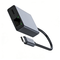 Adaptateur Ethernet USB Type-C Carte Réseau Câble Internet LAN pour Téléphone Portable Ordinateur Portable USB 2.0 Stock Disponible