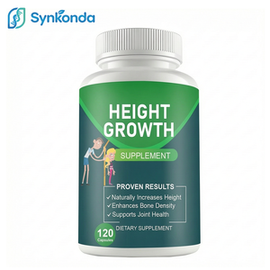 Cápsulas de Vitaminas para el Crecimiento en Altura para Adolescentes y Niños, Píldoras Naturales para Aumentar la Estatura, Vitamina D, Creatina - Product Image 1