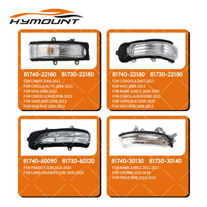 Hymount New Car Mirrors-Luz de señal de giro para Corolla para Camry Prius Hilux Vigo Vios Vitz para <span class=keywords><strong>Yaris</strong></span> para Rav4 - Product Image 3
